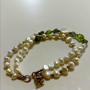Silpada New retired Pearl and Gemstone Bracelet